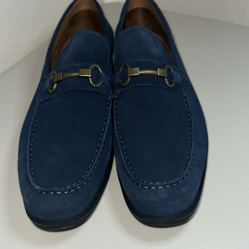 STEVE MADDEN GADDIS NAVY SDE NEW, size 13, very comfy, last one! GADD01M1